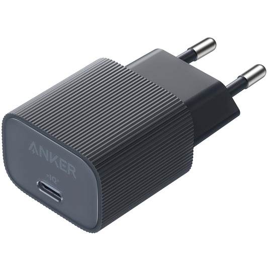 Anker 511 Nano 4 nettverkslader, 30 W, 3 A, 1 x USB-C, svart A2337G11