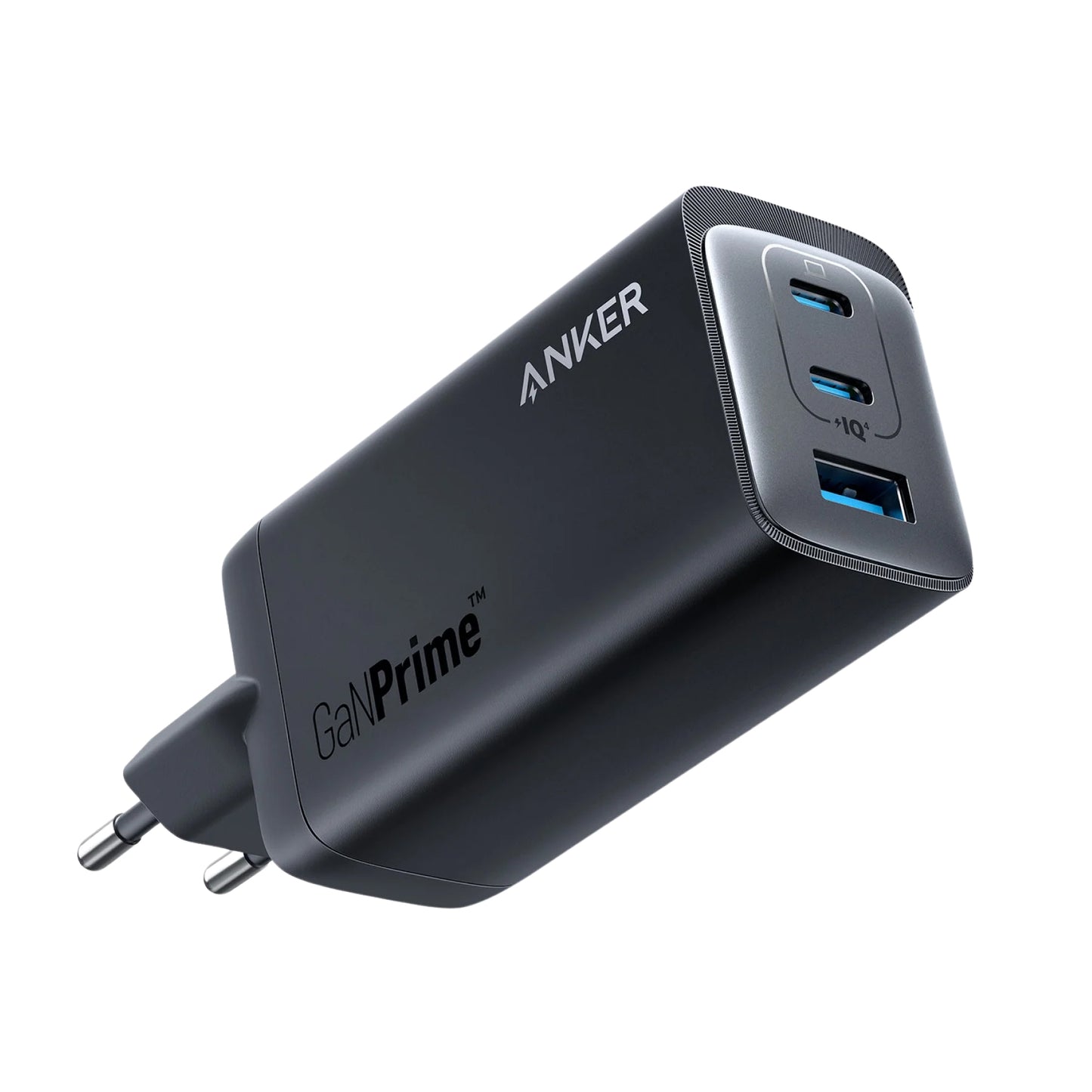 Nettverkslader Anker 737, 120W, 5A, 1 x USB-A - 2 x USB-C, svart