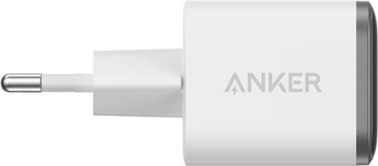 Anker Nano Display Nettlader, 45W, 3A, 1 x USB-C, Hvit A121DG21