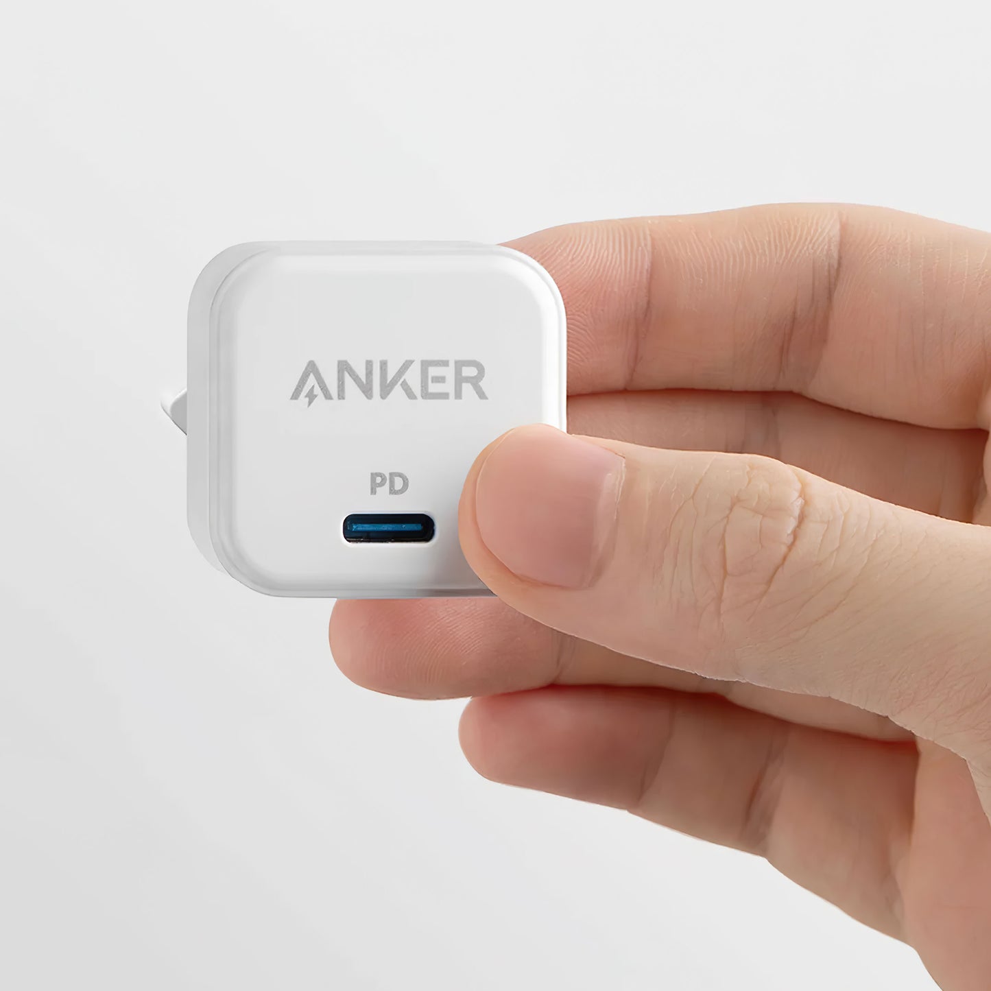 Nettverkslader Anker PowerPort III Cube, 20W, 3A, 1 x USB-C, hvit A2149G21