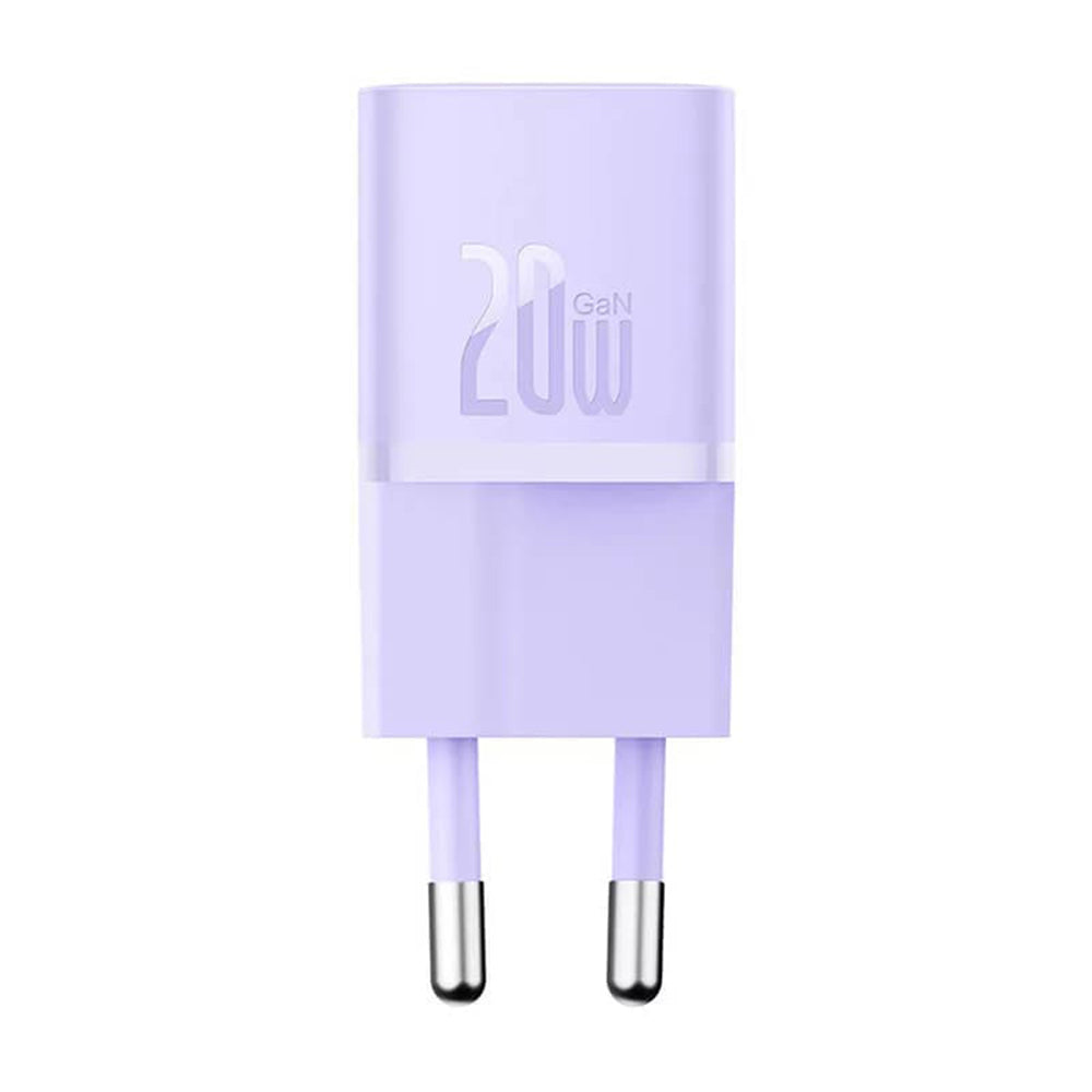 Baseus Nettlader, 20W, 3A, 1 x USB-C, Lilla CCGN050105