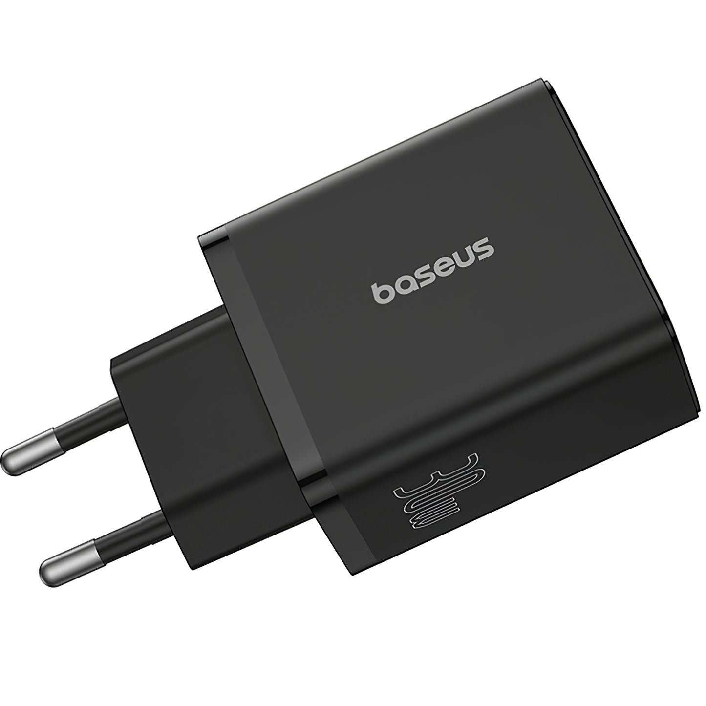 Nettverkslader Baseus Cube, 30W, 3A, 1 x USB-C - 2 x USB-A, svart P10111402113113-00
