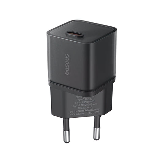 Nettverkslader Baseus Gain5S, 20W, 3A, 1 x USB-C, svart P10162503113113-00