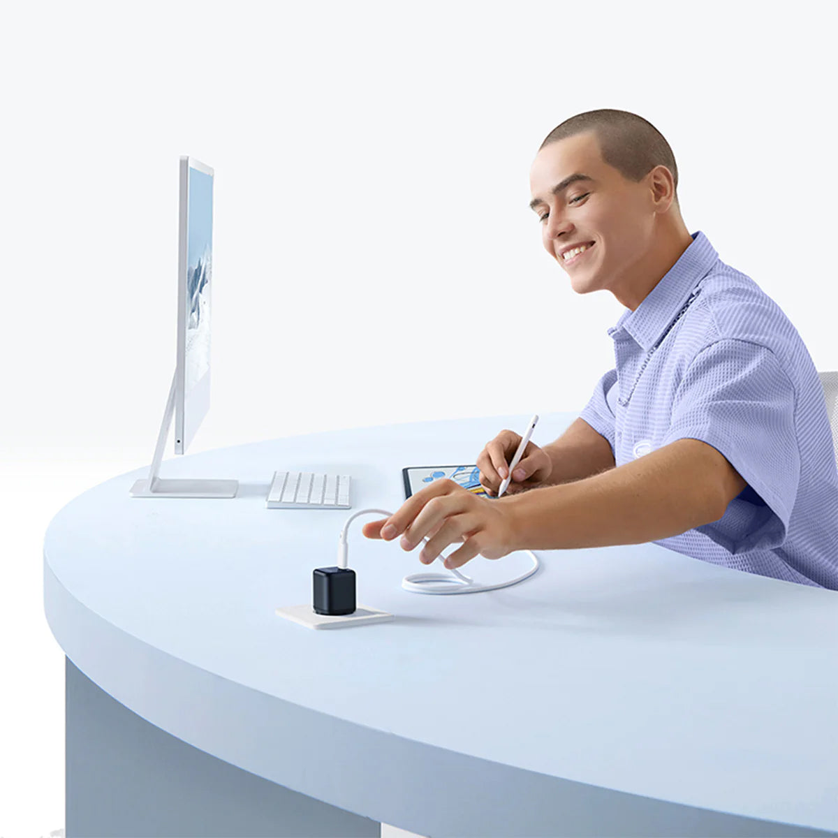 Nettlader Baseus PicoGo, 45W, 3A, 1 x USB-C, Svart P10176800123-00