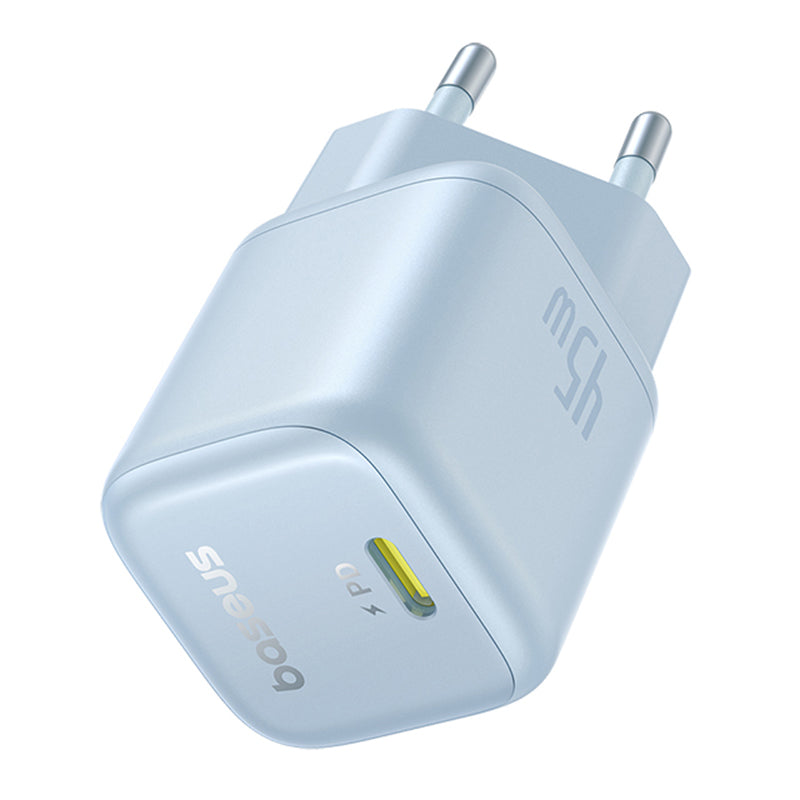 Baseus PicoGo nettverkslader, 45W, 3A, 1 x USB-C, Blå P10176800313-00