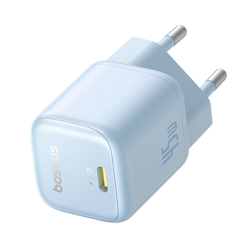 Baseus PicoGo nettverkslader, 45W, 3A, 1 x USB-C, Blå P10176800313-00