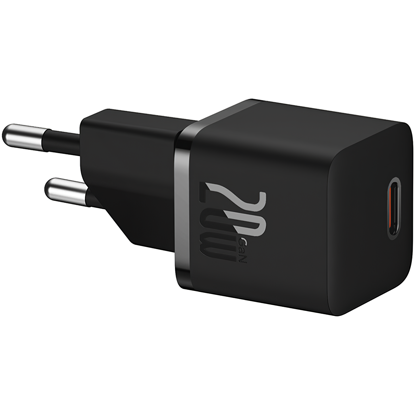 Nettverkslader med USB-C-kabel Baseus GaN5 GaN5, 20W, 3A, 1 x USB-C, svart P10110900113-00