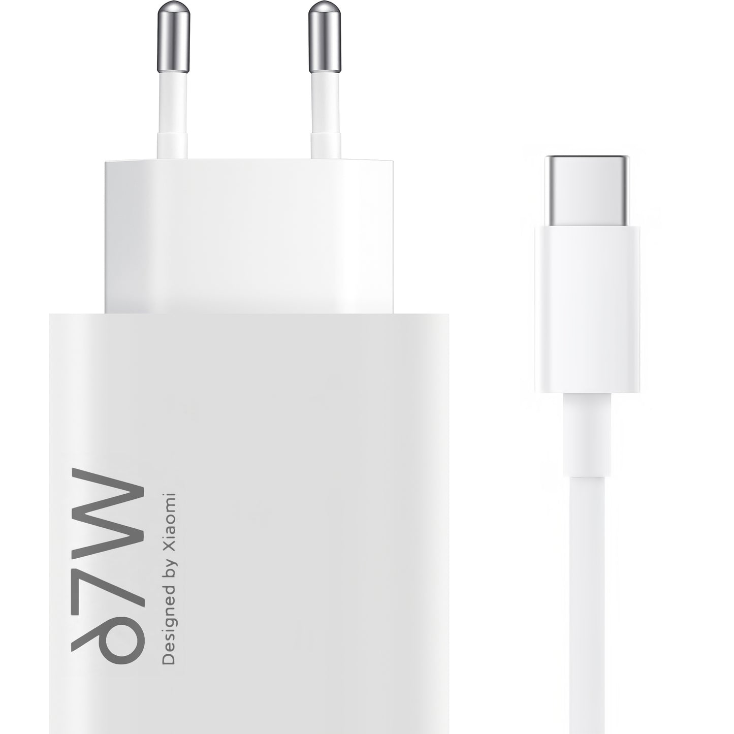 Xiaomi nettverkslader med USB-C-kabel, 67 W, 6,2 A, 1 x USB-A, hvit BHR9465EU