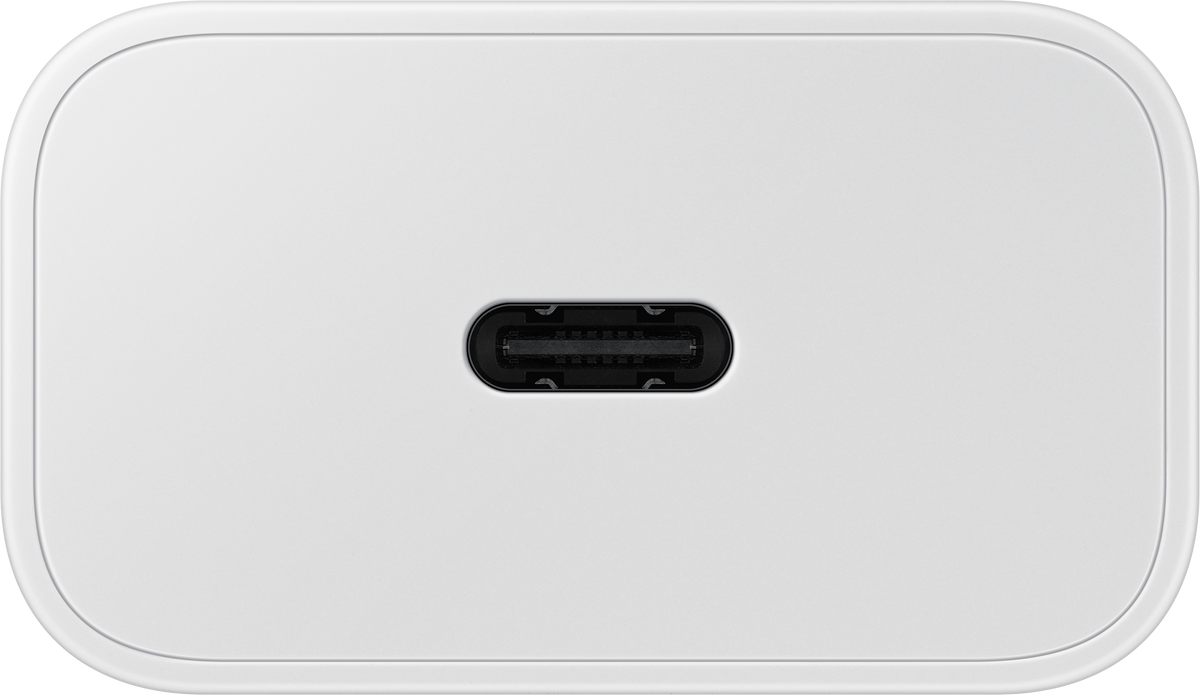 Samsung USB-C-kabel nettverkslader, 25W, 3A, 1 x USB-C, hvit EP-T2510XWEGEU