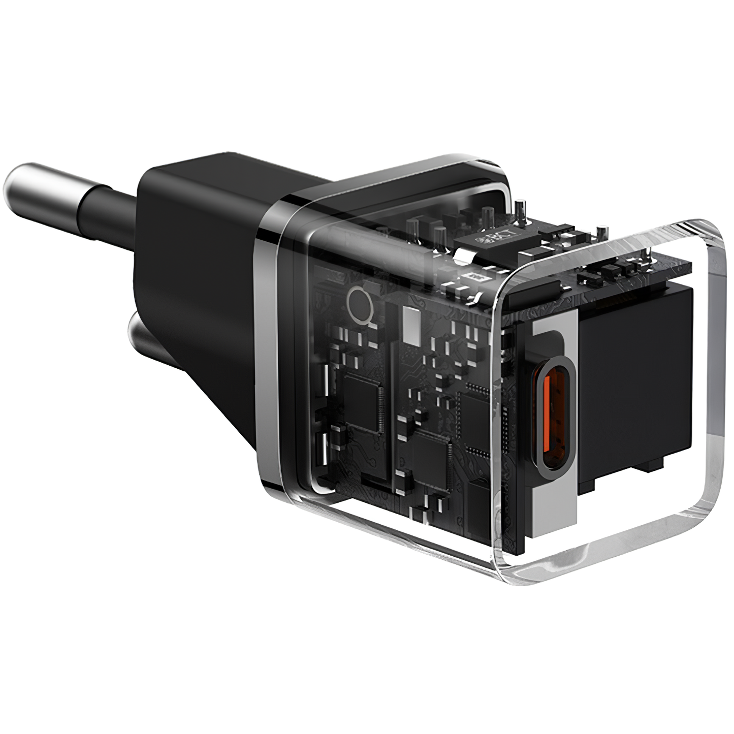 Nettverkslader med USB-C-kabel Baseus GaN5 GaN5, 20W, 3A, 1 x USB-C, svart P10110900113-00