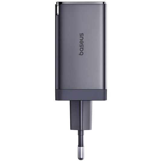 Baseus GaN5 Ultra USB-C-kabel nettverkslader Baseus GaN5 Ultra, 65W, 3,25A, 1 x USB-A - 2 x USB-C, grå P10110812827-Z1