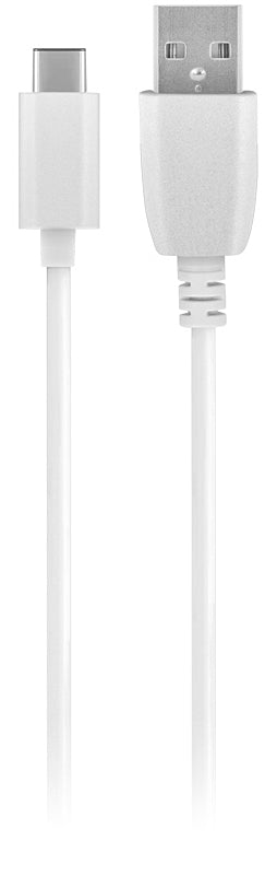 MaXlife MXTC-01, 5W, 1A, 1 x USB-A, MaXlife MXTC-01 nettverkslader med microUSB-kabel, hvit