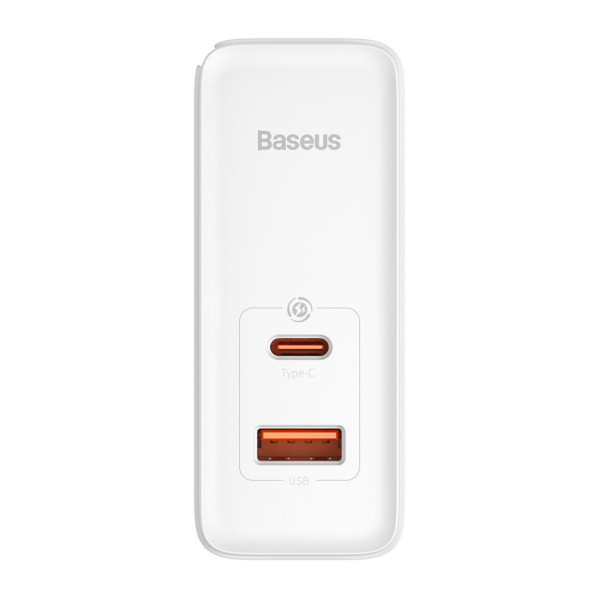 Nettlader med USB-C-kabel Baseus GaN5 Pro, 100W, 3A, 1 x USB-A - 1 x USB-C, Hvit CCGP090202