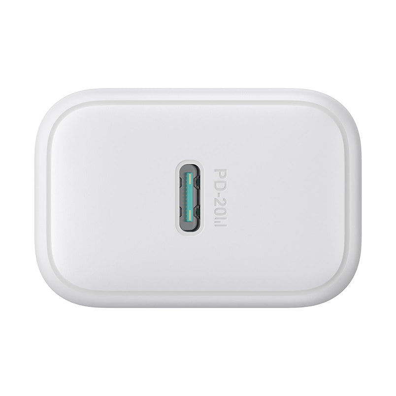 Nettlader med USB-C-kabel Joyroom JR-TCF20, 20W, 3A, 1 x USB-C, Hvit