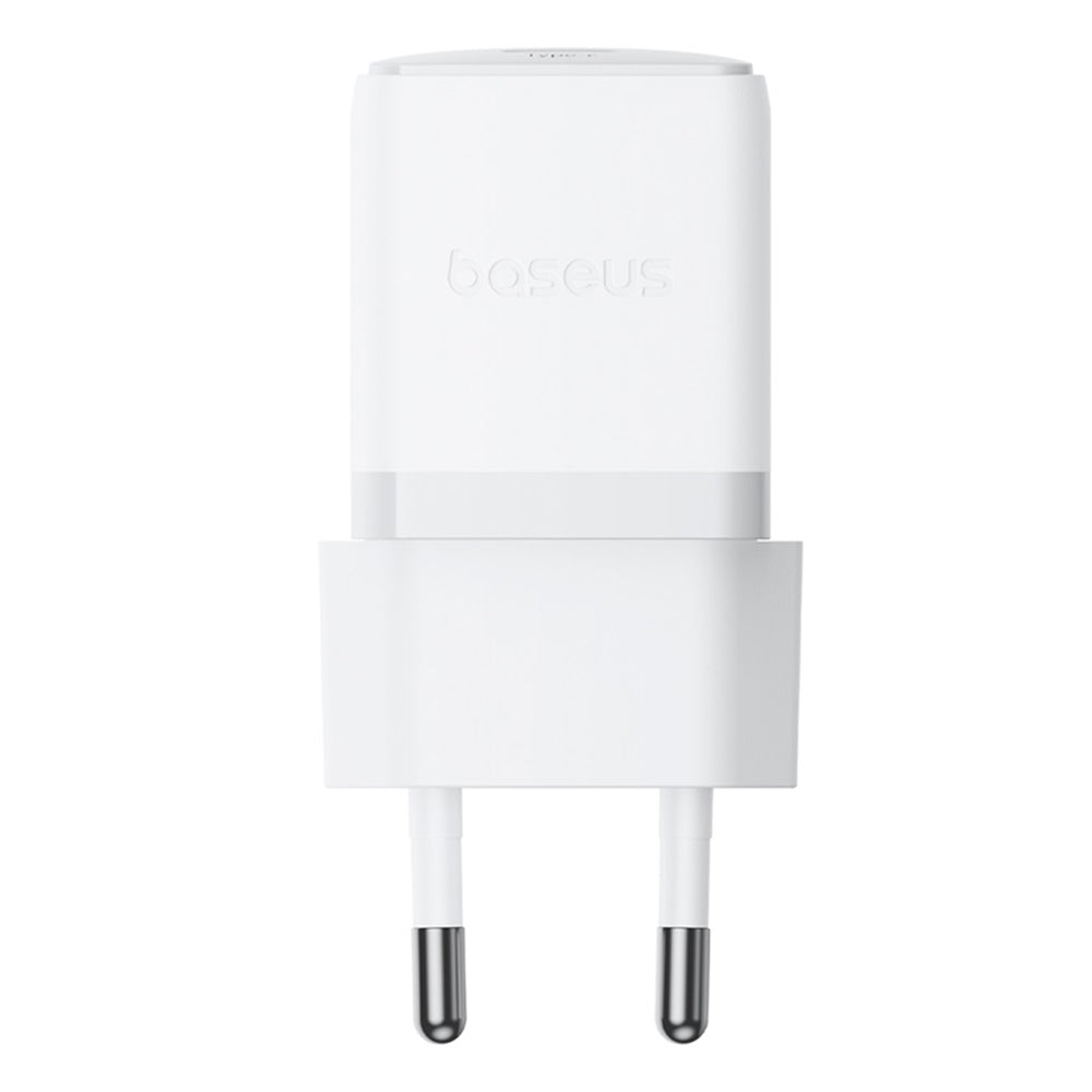 Nettlader med USB-C-kabel Baseus Palm, 20W, 3A, 1 x USB-C, Hvit P10111602213-01