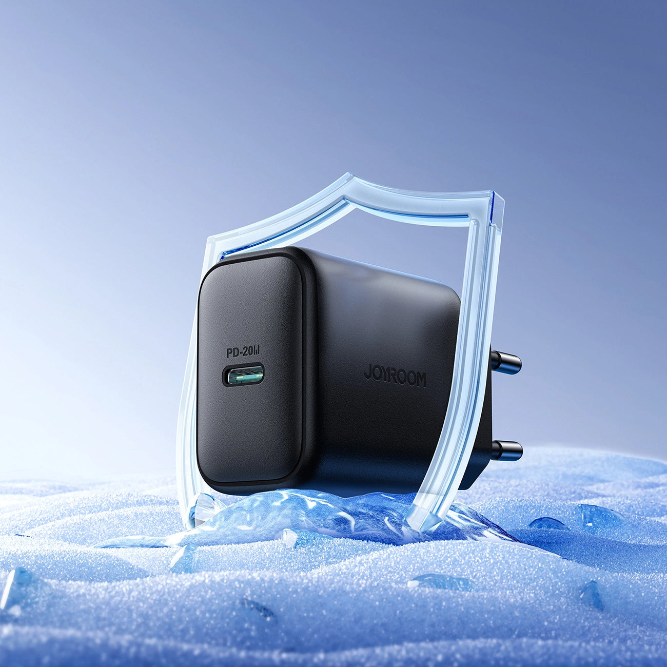 Nettlader Joyroom JR-TCF20, 20W, 3A, 1 x USB-C, Svart