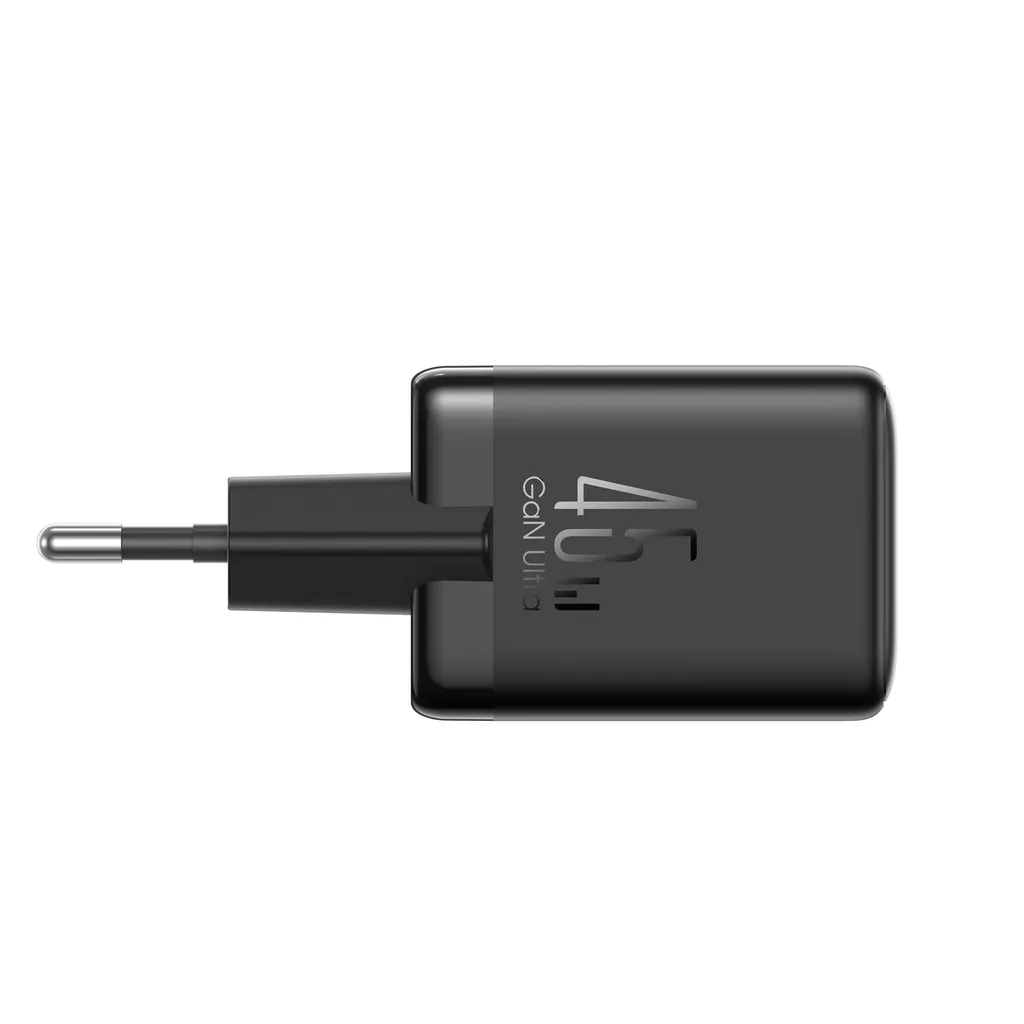 Joyroom JR-TCG17 nettverkslader, 45W, 3A, 2 x USB-C, Svart