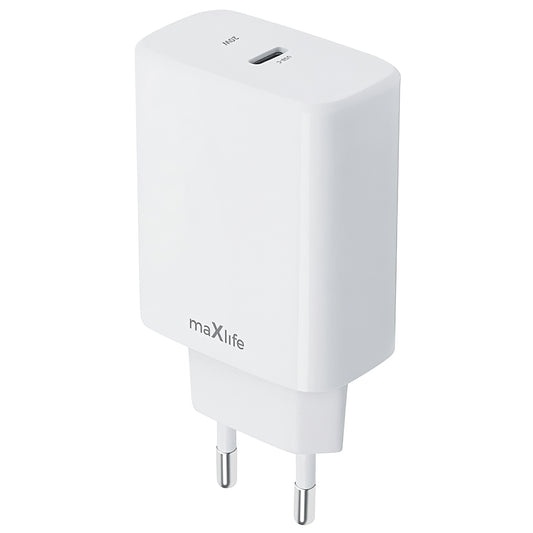 MaXlife MXTC-10-20C MaXlife MXTC-10-20C nettverkslader, 20 W, 3 A, 1 x USB-C, hvit