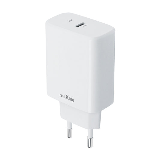 MaXlife MXTC-10-30C MaXlife MXTC-10-30C nettverkslader, 30 W, 3 A, 1 x USB-C, hvit