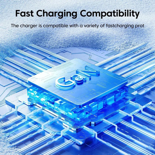 Nettlader Techsuit CHPD174, 35W, 3A, 1 x USB-A - 1 x USB-C, Svart