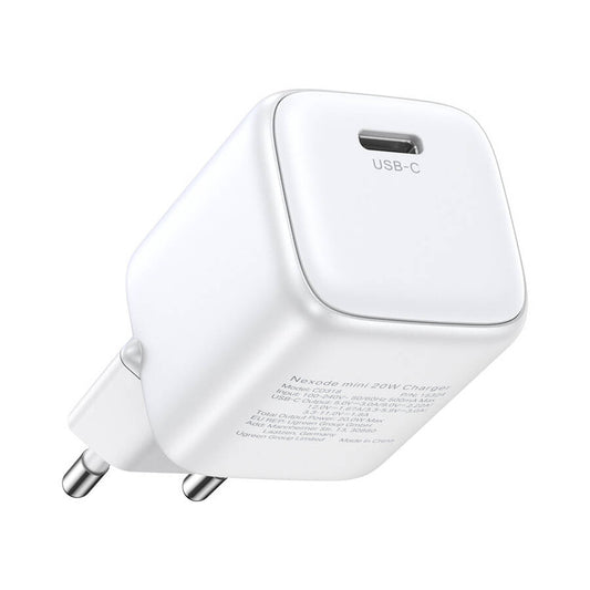 Nettverkslader UGREEN CD318, 20W, 3A, 1 x USB-C, hvit