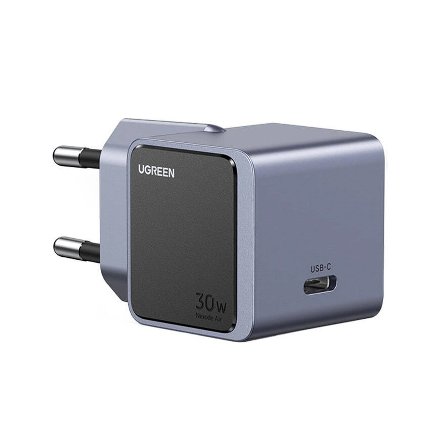 Nettverkslader UGREEN X503 Nexode Air, 30W, 3A, 1 x USB-C, grå