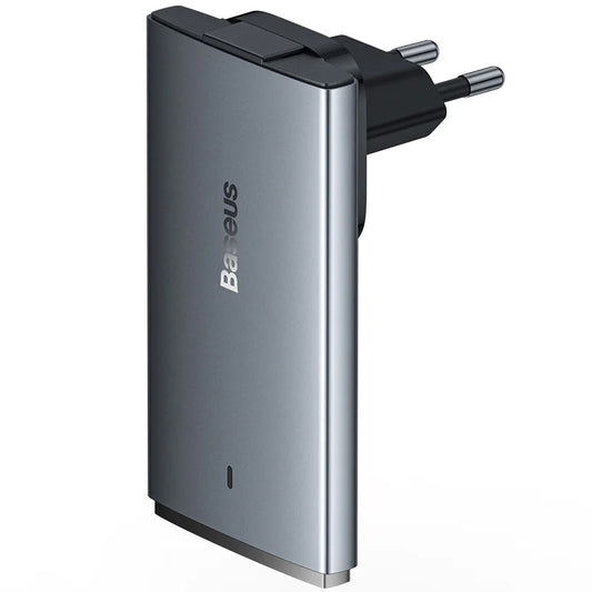 Baseus GaN5 Pro Ultra Slim, 65W, 3,25A, 1 x USB-C, grå CCGP150113