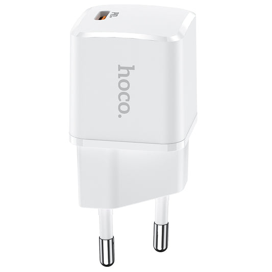 Nettverkslader HOCO N10, 20W, 3A, 1 x USB-C, hvit