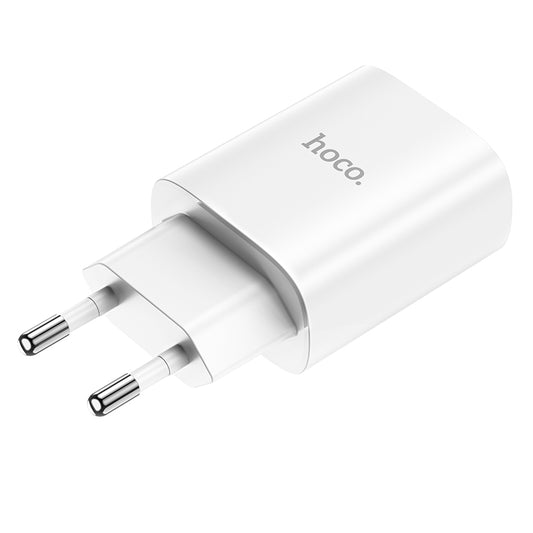 Nettverkslader HOCO N14, 20W, 3A, 1 x USB-C, hvit