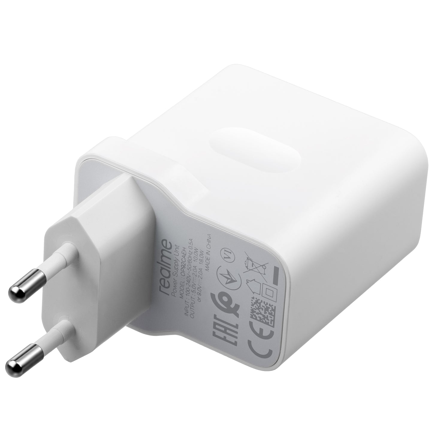 Oppo nettverkslader, 18W, 2A, 1 x USB-A, hvit 5473828
