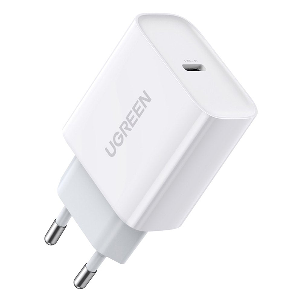 UGREEN CD137 Nettlader, 18W, 3A, 1 x USB-C, Hvit