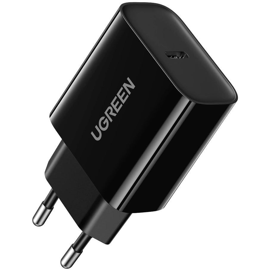 UGREEN CD137 Nettverkslader, 18W, 3A, 1 x USB-C, svart