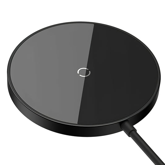 Baseus Simple Simple Mini 3 trådløs nettverkslader, 15W, 1,67A, svart CCJJ040001