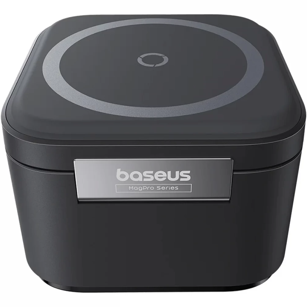 Baseus MagPro 3-i-1 trådløs USB-C-lader, 25 W, 1 x USB-C, svart P10264100123-01