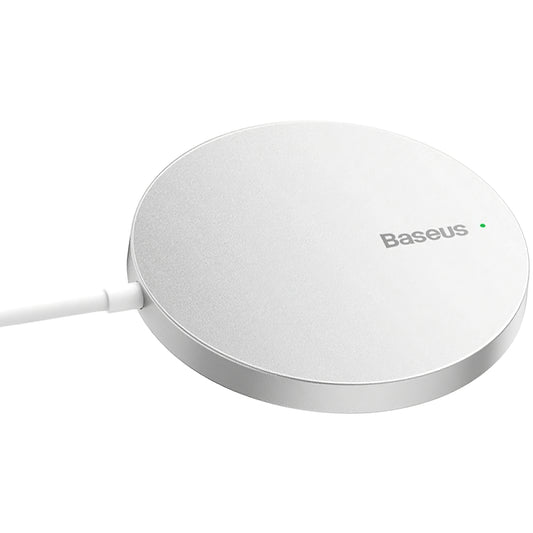 Baseus Simple Simple Mini 3 trådløs nettverkslader, 15W, 1,67A, sølv CCJJ040012