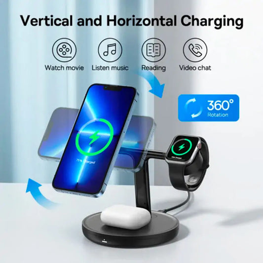 Trådløs Nettverkslader Baseus Swan 3in1, 20W, 1.67A, P10221302113-Z1