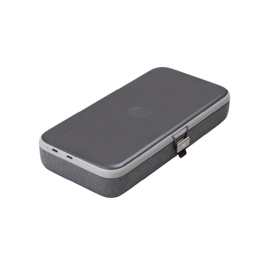 Trådløs Nettverkslader Edizard PowerCube 3in1, 65W, 3.25A, 1 x USB-C, Grå