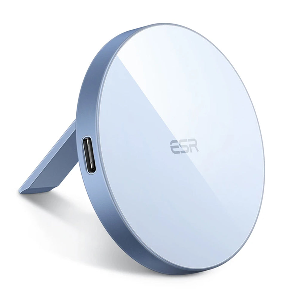 Trådløs Nettverkslader ESR HaloLock, 15W, 1.67A, Blå