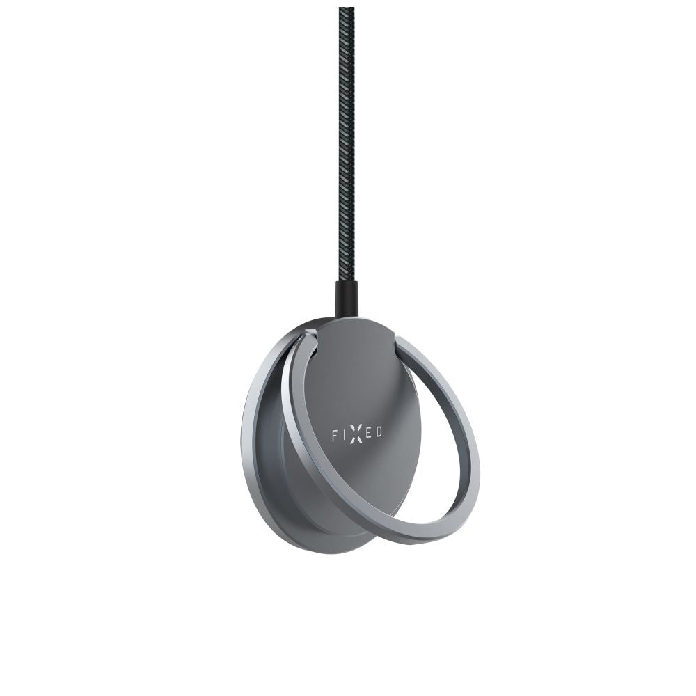Trådløs Nettverkslader Fixed Ring, 15W, 1.67A, Grå