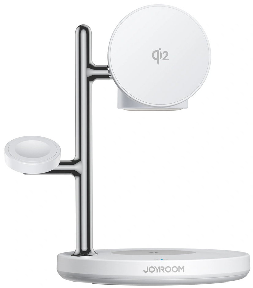 Trådløs Nettlader Joyroom JR-W23 3i1, 15W, 1.67A, Hvit