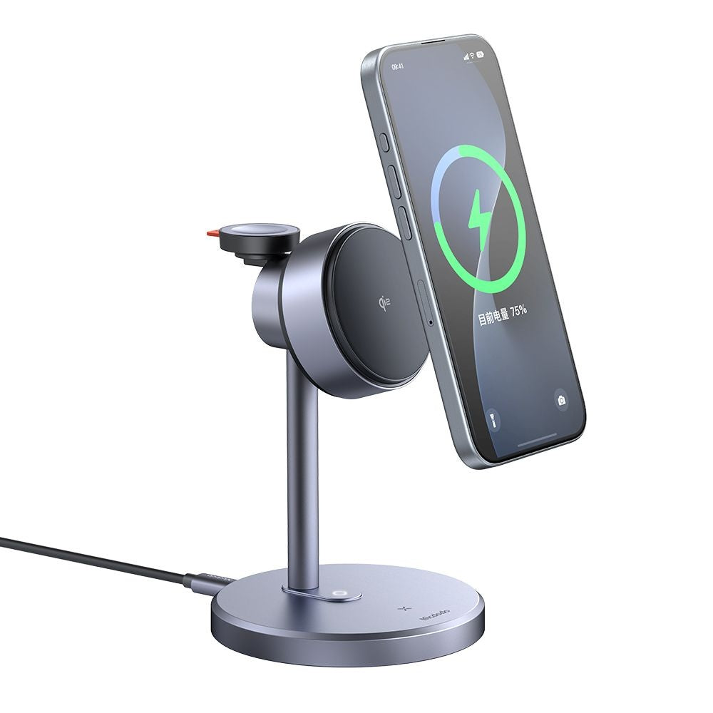 Trådløs Nettverkslader McDodo CH-2462 Swan 3in1, 22.5W, 1.67A, Svart