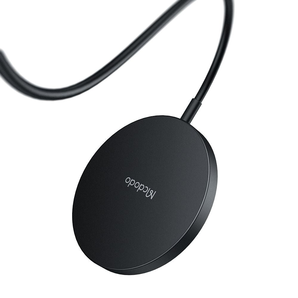 Trådløs Nettverkslader McDodo CH-4360 Moon, 15W, 1.67A, Svart