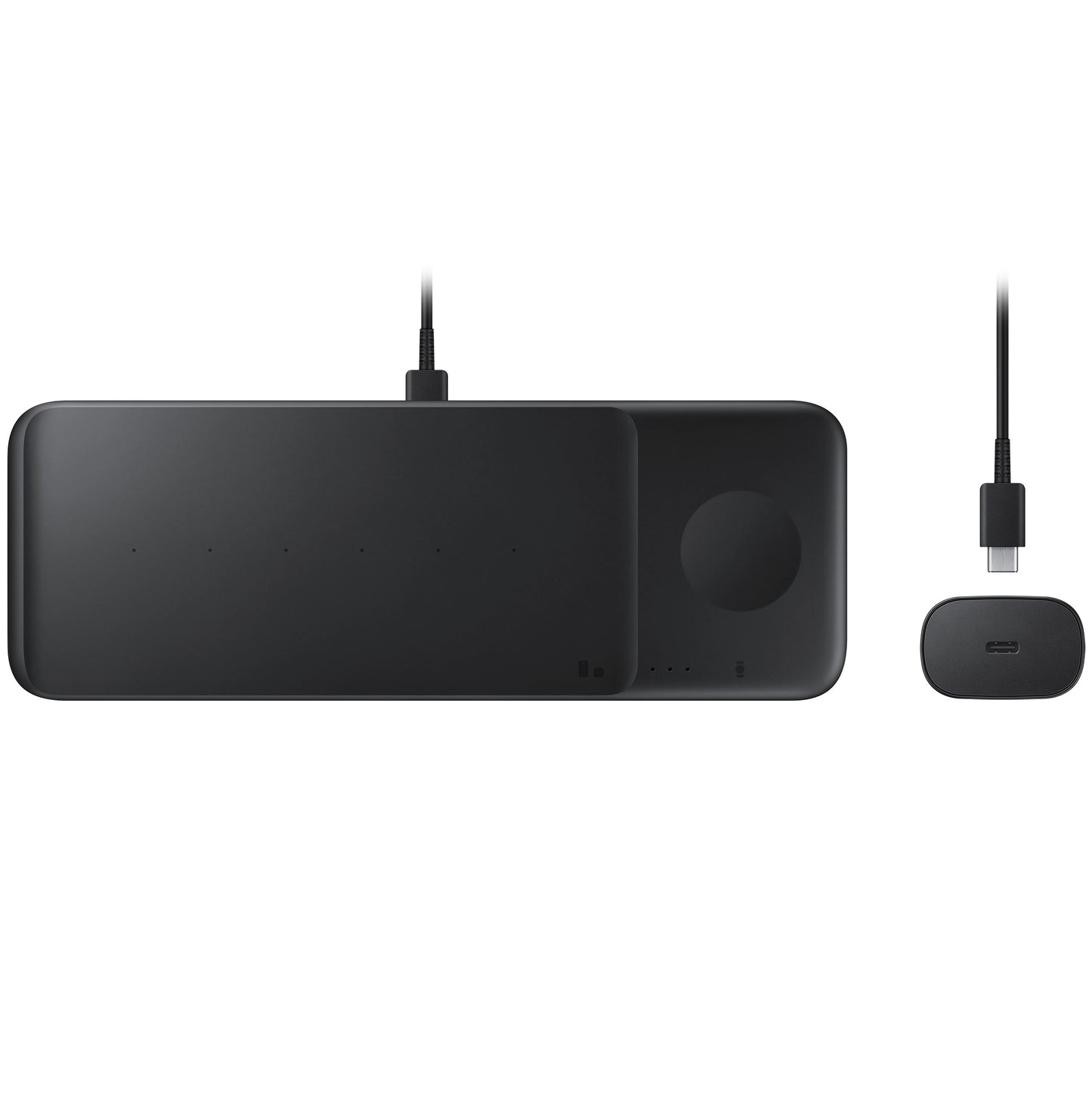 Samsung Trio trådløs nettverkslader, 9W, 1A, svart, forseglet EP-P6300TBEGEU