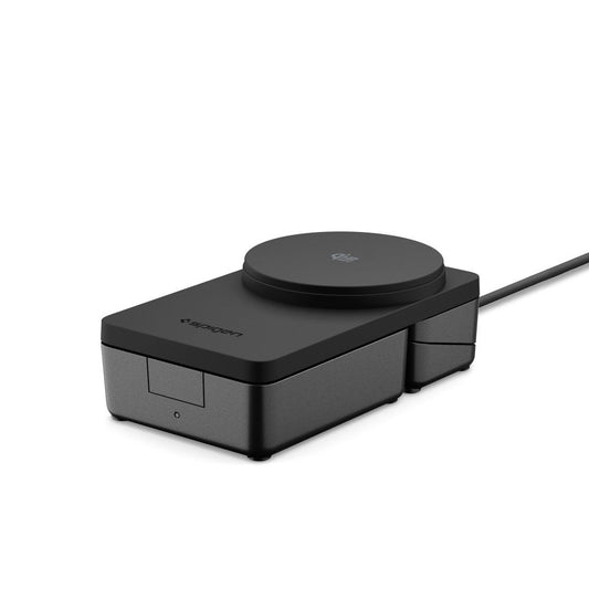 Trådløs Nettverkslader Spigen EF323MQ Essential 3in1, 25W, Svart ACH10398