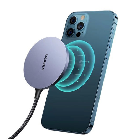 Trådløs Nettverkslader UGREEN CD245, 15W, 1.67A, Grå