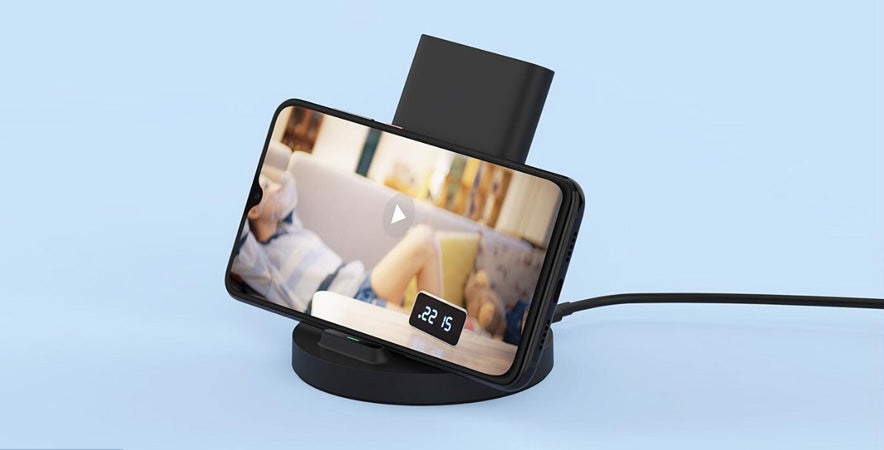 Trådløs nettverkslader Xiaomi Mi Stand, 20W, 1,8A, svart GDS4145GL