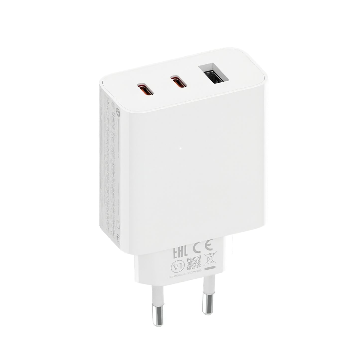Xiaomi nettverkslader 2C1A GaN, 67W, 3A, 1 x USB-A - 2 x USB-C, hvit
