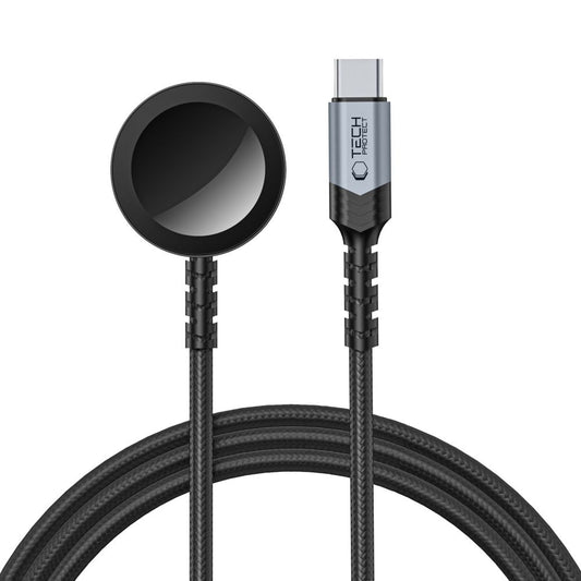 Ladekabel Tech-Protect MC01 Ultraboost for Apple Watch Series, svart