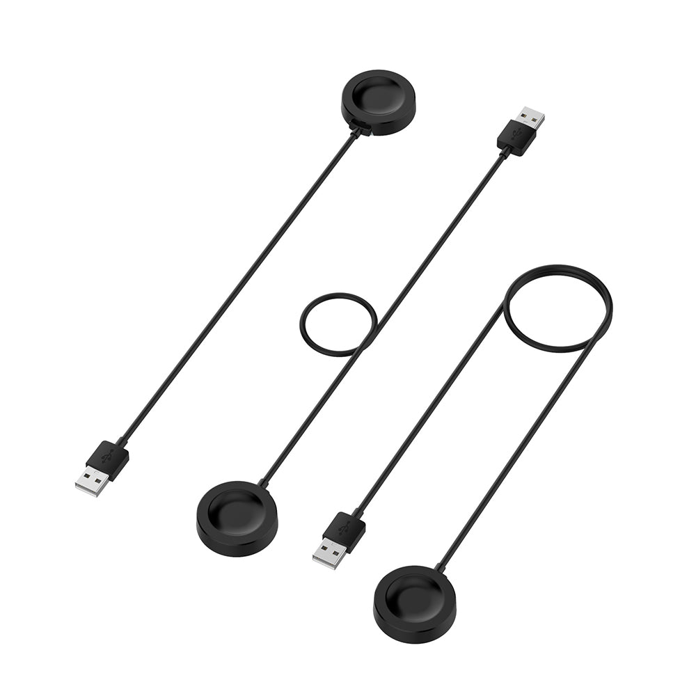 Trådløs lader Techsuit THC1 for Huawei Watch Series, USB-A, Hvit