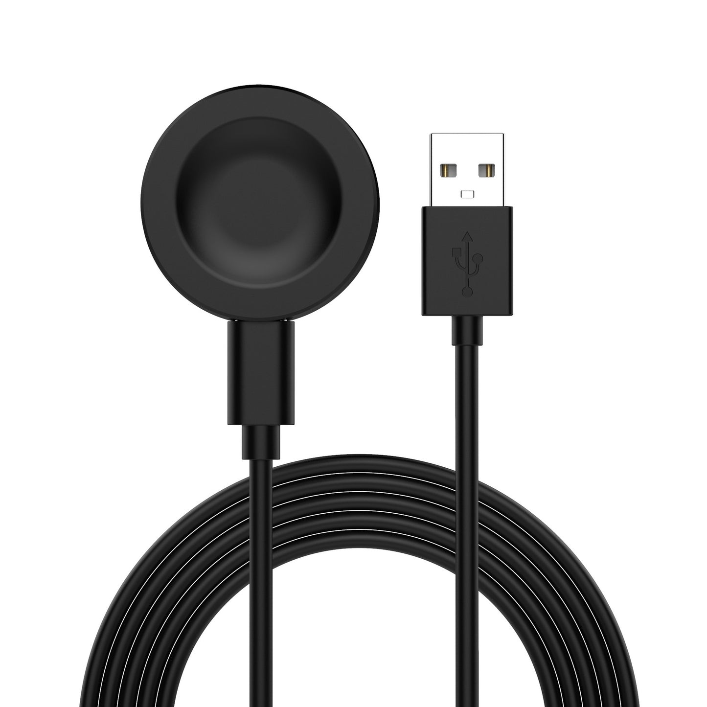 Trådløs lader Techsuit THC2 for Honor Watch / Huawei Watch Series, USB-A, Svart